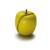 Pomme en bois à couper Vert 1 - vertbaudet enfant 