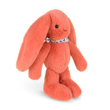 Peluche lapin fleurette 25 cm Blanc+Bleu+Orange+Rose+Vert 15 - vertbaudet enfant 