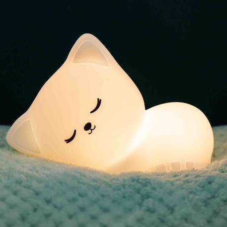 Veilleuse lumineuse tactile en silicone Chaton+Dino+Écureuil+Étoile+Fusée+Koala+Nuage+Panda+Toucan 6 - vertbaudet enfant 