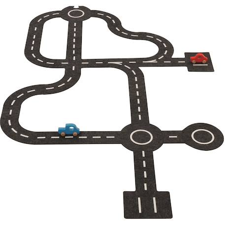 Circuit avec 2 voitures Noir 1 - vertbaudet enfant 