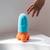 Squezzi fusée en silicone Bleu 4 - vertbaudet enfant 