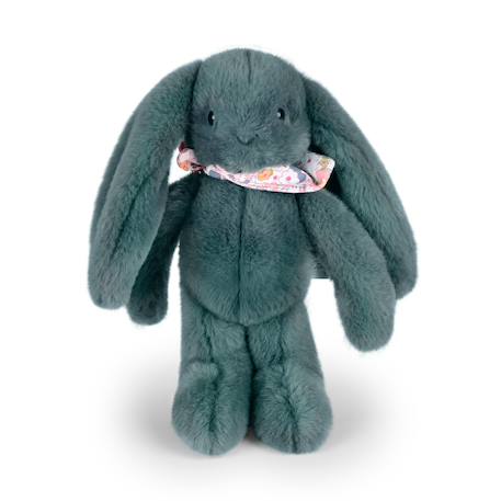 Peluche lapin fleurette 25 cm Blanc+Bleu+Orange+Rose+Vert 26 - vertbaudet enfant 