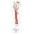 Attache -tétine en coton bio et bouclette - petit soleil Beige+Bleu+Rose 5 - vertbaudet enfant 