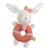Hochet bébé en coton bio - petit soleil Beige+Bleu+Rose 5 - vertbaudet enfant 