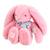 Peluche lapin fleurette 25 cm Blanc+Bleu+Orange+Rose+Vert 19 - vertbaudet enfant 