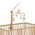 Mobile musical en bois avec jouets en coton - petit soleil Bleu+Jaune+Rose 5 - vertbaudet enfant 
