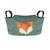 Sac organiseur de poussette crunchy le renard Vert 1 - vertbaudet enfant 