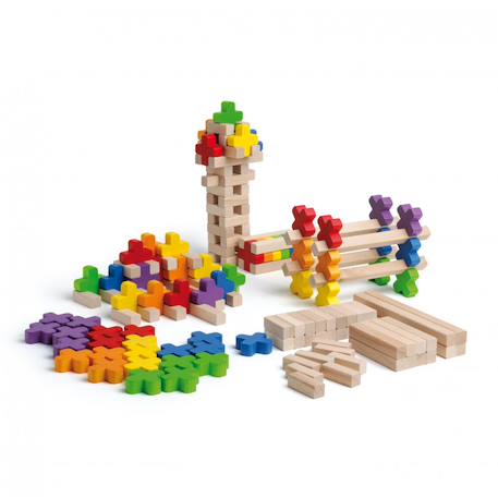 Blocs et croix de construction Beige 1 - vertbaudet enfant 
