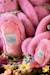Peluche lapin fleurette 25 cm Blanc+Bleu+Orange+Rose+Vert 22 - vertbaudet enfant 