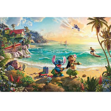 Puzzle lilo et stitch 200 pièces Vert 2 - vertbaudet enfant 