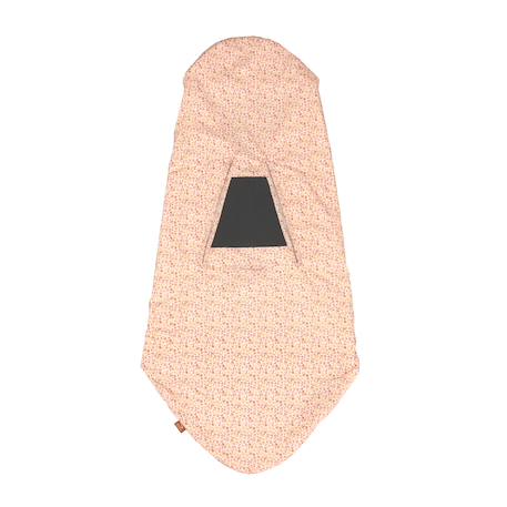 Couverture nomade à capuche en coton - esmee Blanc/bleu+Blanc/rose+Bleu+Rose 6 - vertbaudet enfant 