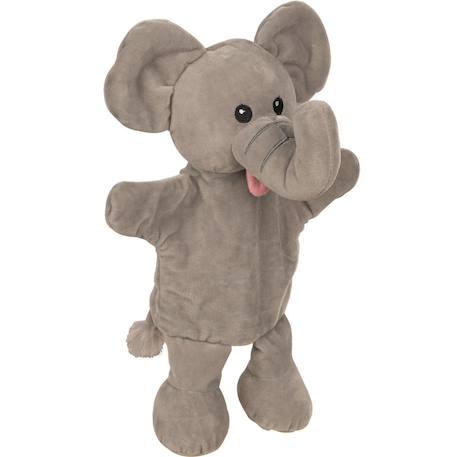 Marionnettes girafe singe éléphant Marron 2 - vertbaudet enfant 