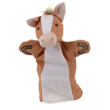 Marionnette cheval Marron 1 - vertbaudet enfant 