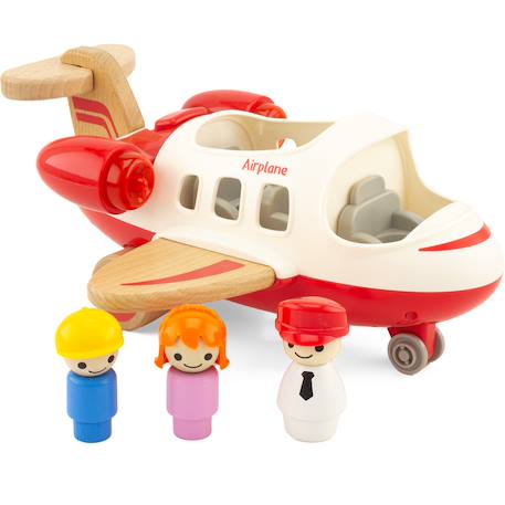 Routoudou - avion de ligne Rouge 2 - vertbaudet enfant 