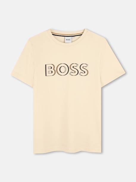 T-shirt  manches courtes Bleu+Vanille 3 - vertbaudet enfant 