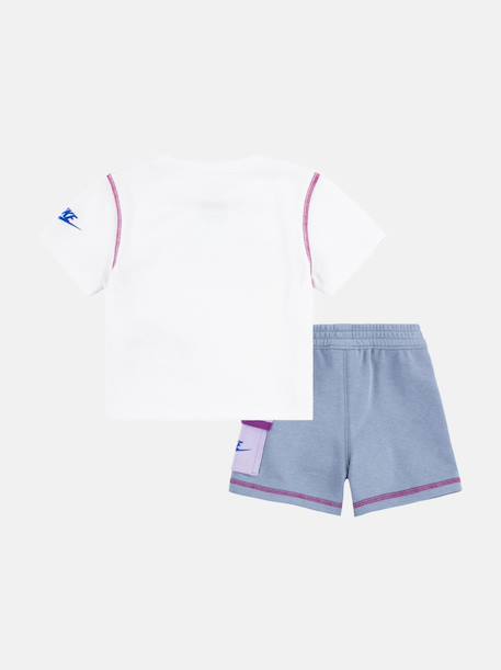 Ensemble 2 pièces Bleu / blanc 2 - vertbaudet enfant 