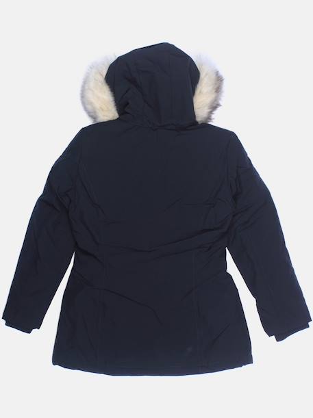 Blouson à capuche Bleu foncé 3 - vertbaudet enfant 