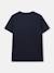 T-shirt  manches courtes Bleu+Vanille 2 - vertbaudet enfant 