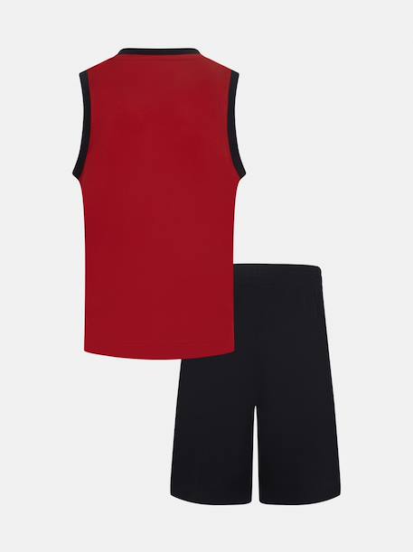 Ensemble 2 pièces Bleu / blanc+Noir / rouge+Vert clair 8 - vertbaudet enfant 