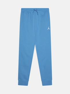 -Jogging enfant coupe droite en matière sweat avec taille élastiquée