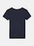 T-shirt  manches courtes Blanc 12204+Bleu foncé 12693+Noir+Rouge 4 - vertbaudet enfant 