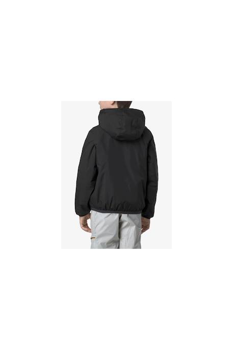 Veste imperméable enfant, le vrai 4.0 claude warm Bleu foncé+Noir+Vert 7 - vertbaudet enfant 