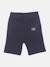 Bermuda taille élastique Bleu foncé 2 - vertbaudet enfant 