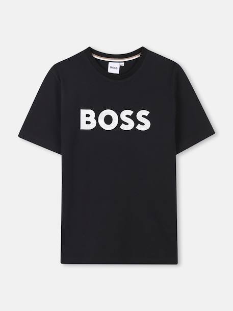 T-shirt  manches courtes Noir 1 - vertbaudet enfant 