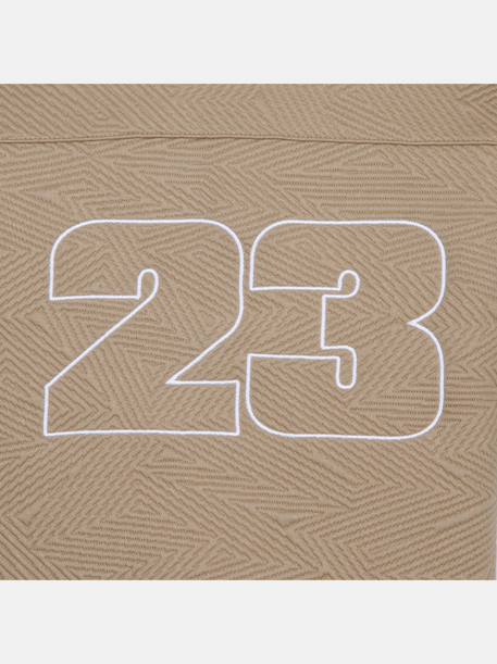 Chemise garçon manches courtes Beige+Noir 5 - vertbaudet enfant 