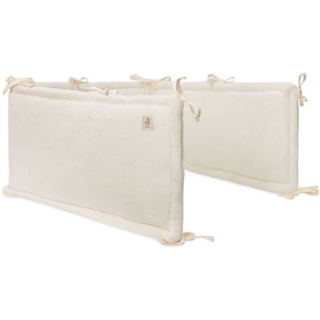 Tour de lit cosy knit biscuit (pour lits 60 x 120 ou 70 x 140 cm) Beige+Ecru+Marron 7 - vertbaudet enfant 
