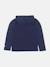 Sweat à capuche Beige+Bleu foncé+Gris+Kaki+Noir 5 - vertbaudet enfant 