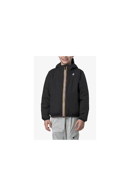 Veste imperméable enfant, le vrai 4.0 claude warm Bleu foncé+Noir+Vert 6 - vertbaudet enfant 