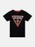T-shirt  manches courtes Blanc 12204+Bleu foncé 12693+Noir+Rouge 5 - vertbaudet enfant 