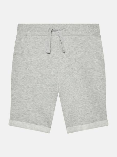 Short taille élastique Bleu foncé 12693+Gris 17799+Noir 3 - vertbaudet enfant 