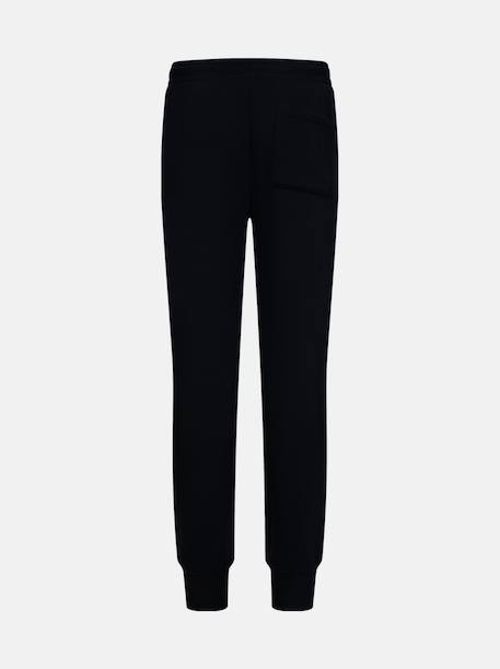 Jogging enfant coupe droite en matière sweat avec taille élastiquée Bleu+Bleu clair+Noir+Rouge 8 - vertbaudet enfant 