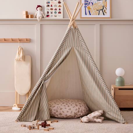 Peluche cheval aiden dotty (28 cm) Ecru, beige+Marron 5 - vertbaudet enfant 