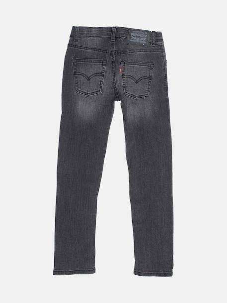 Jean slim taper Gris 2 - vertbaudet enfant 