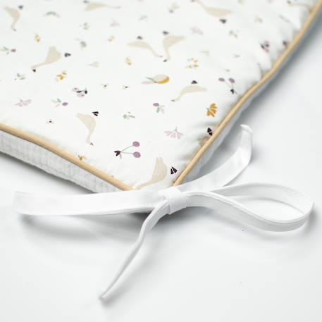 Tour de lit universel en gaze de coton sidonia Sidonia, beige, écru, blanc 5 - vertbaudet enfant 