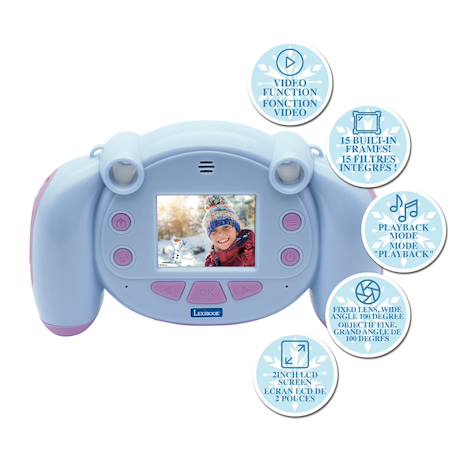 Starcam appareil photo numérique hd la reine des neiges. MULTICOLORE 2 - vertbaudet enfant 