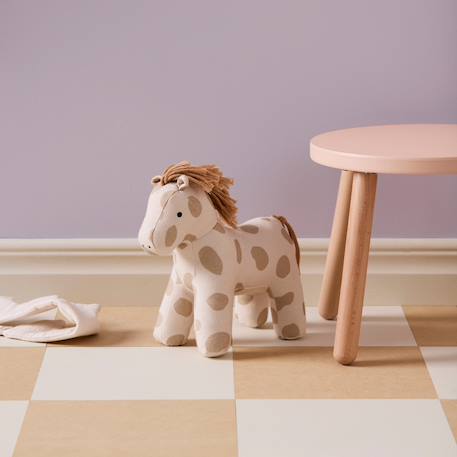 Peluche cheval aiden dotty (28 cm) Ecru, beige+Marron 2 - vertbaudet enfant 