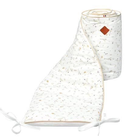 Tour de lit universel en gaze de coton sidonia Sidonia, beige, écru, blanc 1 - vertbaudet enfant 
