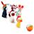Jeu de quilles - ferme Beige 1 - vertbaudet enfant 