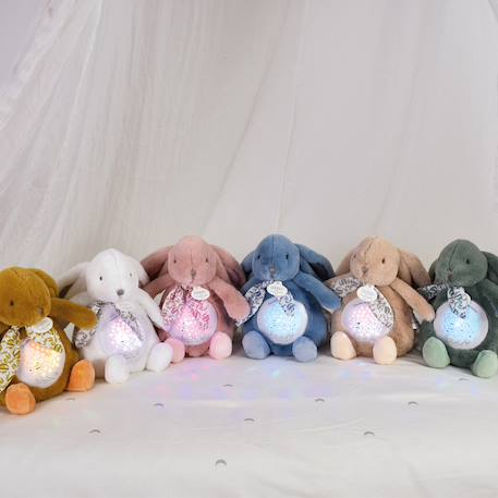 Veilleuse musicale projections d'étoiles ocre (24 cm) Beige+Rose+Vert 9 - vertbaudet enfant 