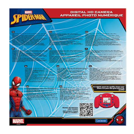 Starcam appareil photo numérique hd spiderman MULTICOLORE 5 - vertbaudet enfant 