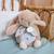 Veilleuse musicale projections d'étoiles ocre (24 cm) Beige+Rose+Vert 2 - vertbaudet enfant 