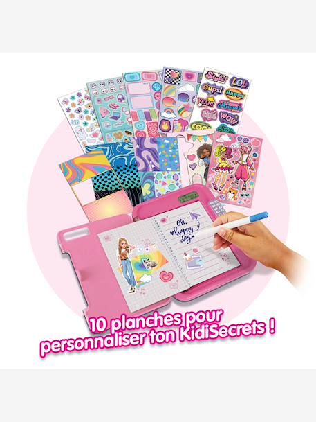 KidiSecrets 365 - Mon journal intime vocal - 5 - 12 ans rose 2 - vertbaudet enfant 
