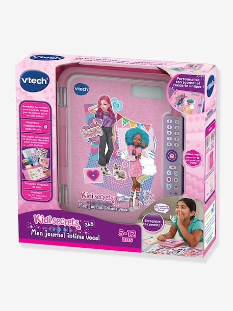KidiSecrets 365 - Mon journal intime vocal - 5 - 12 ans rose 5 - vertbaudet enfant 