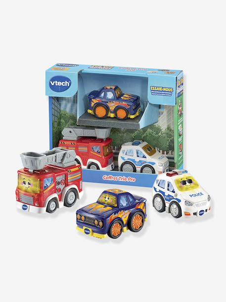 Tut tut bolides - Série pro - coffret trio multicolore 1 - vertbaudet enfant 