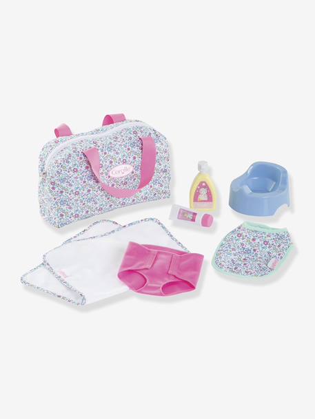 Coffret accessoires à langer fleuri - rose imprimé 2 - vertbaudet enfant 