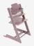 Chaise haute Tripp Trapp blanche+blanchie+brun+écru+gris+gris tempête+mauve+naturel+noir+Vert glacier 28 - vertbaudet enfant 